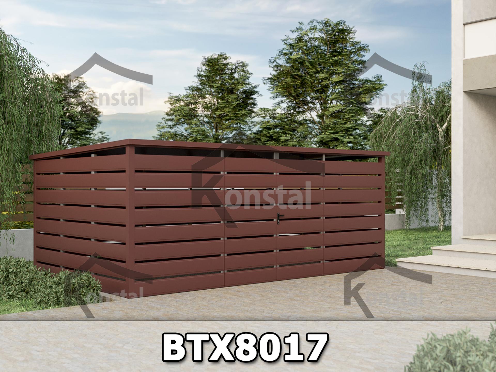 Atkritumu konteineru novietne : 6.0 x 2.2 m 